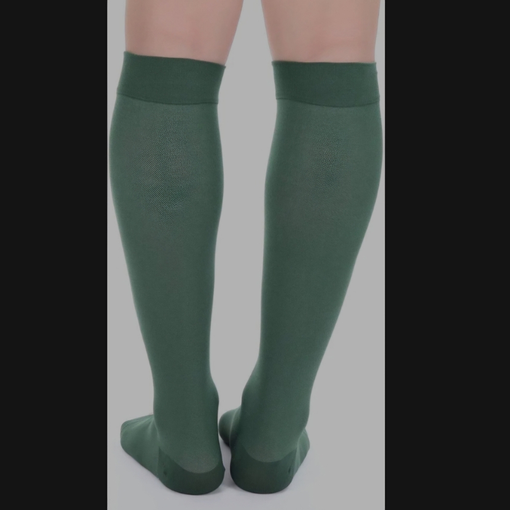 Doc Miller Open Toe Compression Socks Shin Splints Calf Toeless Circulation M - Picture 3 of 7